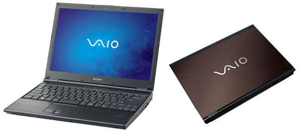 ソニー、ノートPC「VAIO type S」にWindows XP搭載モデル