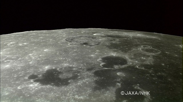 かぐや、月面ハイビジョン撮影成功!