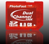 ハイスピードClass6のSDHCカード8GBモデル発売！　エバーグリーン