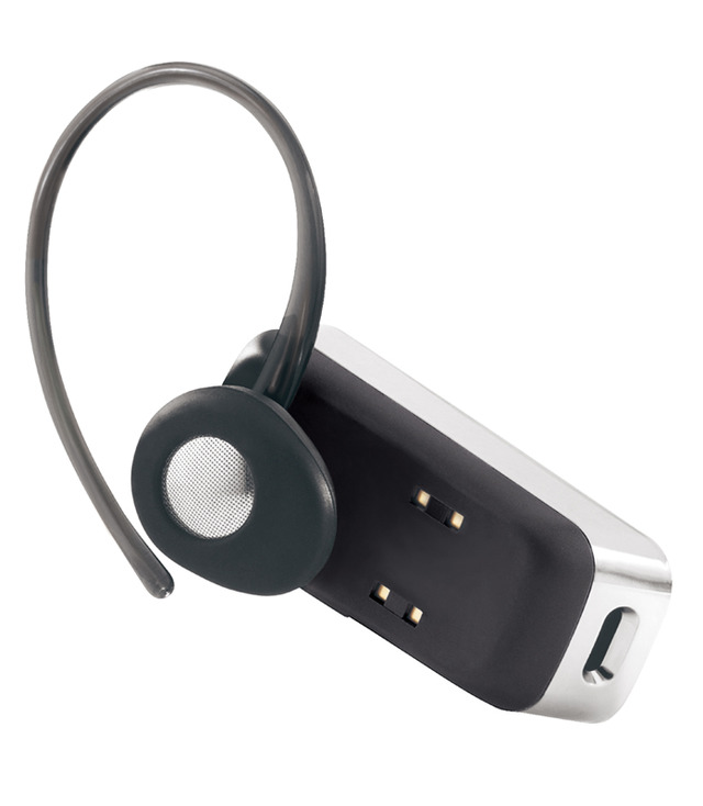 モトローラ、メタリックデザインのイヤーフック式Bluetoothヘッドセット