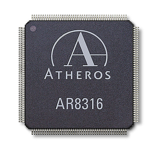 アセロス、ギガビット対応イーサネットチップ2種を発表〜PCや家電に高速ネット機能の搭載を促進