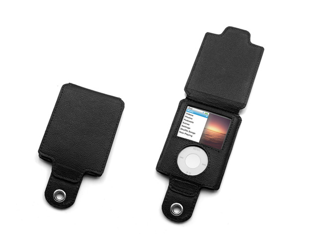iPod nanoをおしゃれに変身させる高級感あるレザーケース