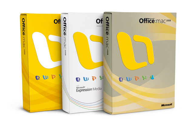 マイクロソフト、Power PC/Intel CPU両対応のMac版Office最新バージョン