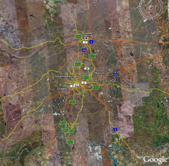 Google Earth、欧州などで道路の標示や職業別電話帳機能を追加