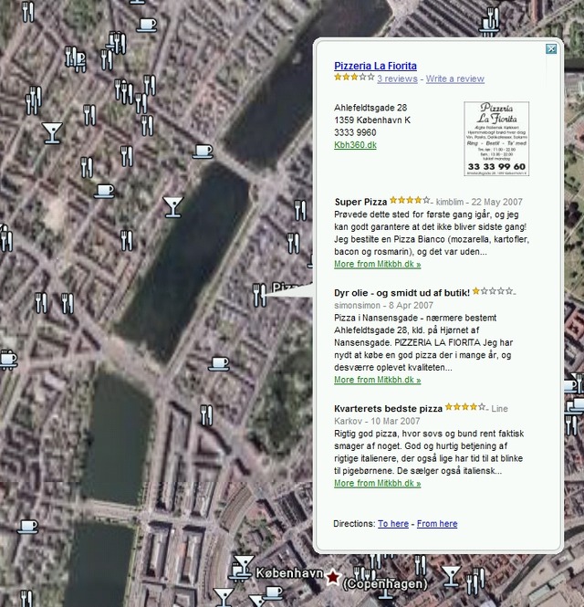Google Earth、欧州などで道路の標示や職業別電話帳機能を追加