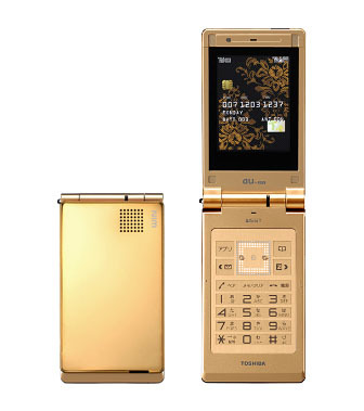 au、ステレンス素材の極薄9.9mm携帯電話「W55T」を12/7発売開始