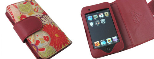和と洋が見事に融合! 和柄のiPod touch用ケース