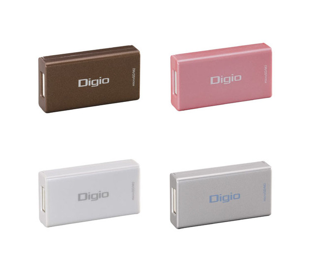 1,480円のmicroSD/microSDHC&M2専用カードリーダー/ライター