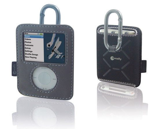縫い目がおしゃれな第3世代iPod nanoのレザーケース3モデル