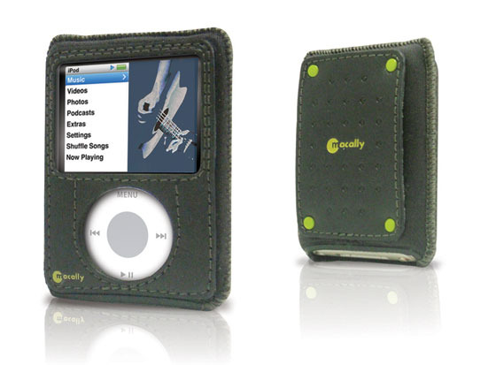 縫い目がおしゃれな第3世代iPod nanoのレザーケース3モデル