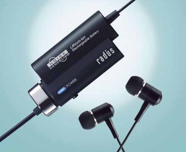 充電式ノイズキャンセリングイヤホン——ホワイト/ブラックモデル