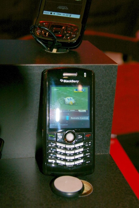 【CES 2008 Vol.11】BlackBerry向けのSlingPlayerがCESショーケースアワードを受賞