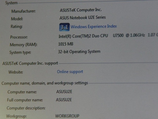 【CES 2008 Vol.14】新型Eee PC？ ではなく普通の新型PCだったASUS U2E
