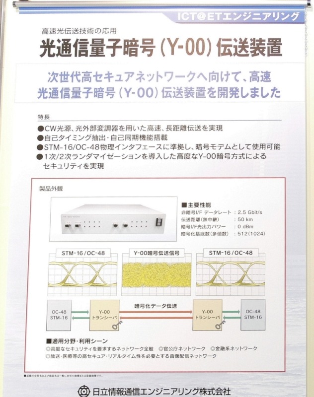 【FOE 2008 Vol.4】難攻不落!? 量子暗号化による大容量データ高速伝送デモ
