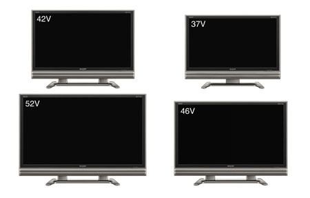 シャープ、15,000:1のテレビコントラスト! 液晶テレビ「AQUOS」シリーズの春モデル