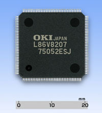 OKI、ビデオデコーダ内蔵の車載用液晶モニタコントローラLSIを開発