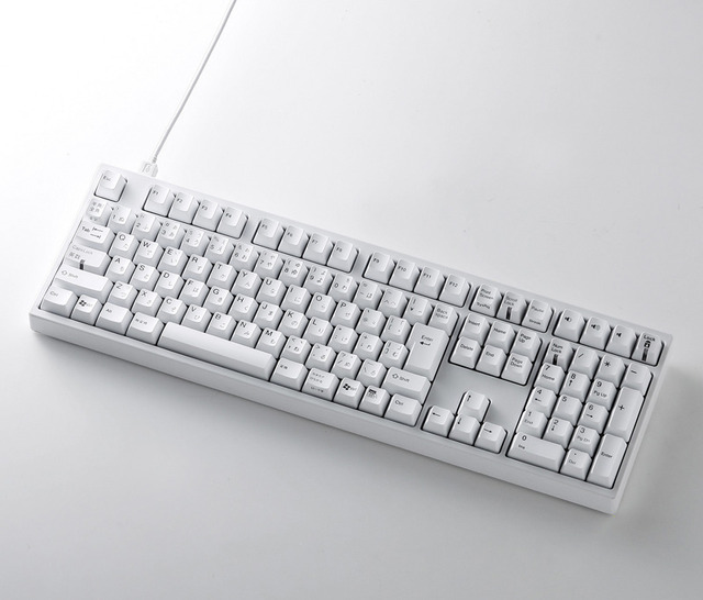 同時複数キー入力対応のメカニカルキーボード——打鍵耐久は2,000万回