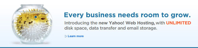 米Yahoo！、ディスク無制限の定額ホスティングサービス