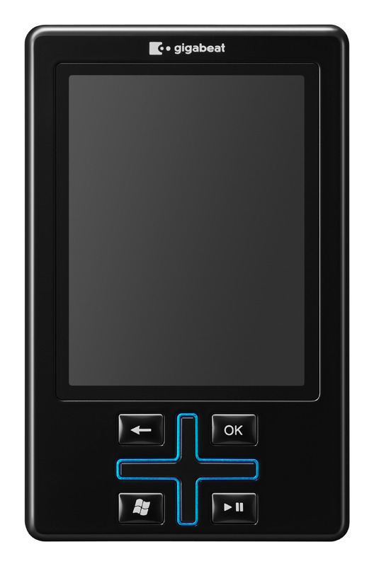 東芝、「GyaO」も視聴できる無線LAN搭載「gigabeat」8GBモデル