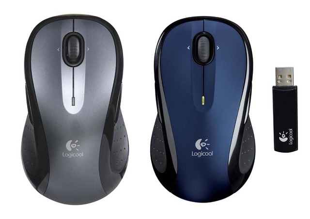 ロジクール、左右どちらの手でも使用できるワイヤレスマウス——5ボタン搭載