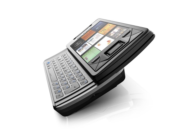 英Sony Ericsson、3型VGA液晶とフルキーボードを備えたスライド式携帯電話「XPERIA X1」