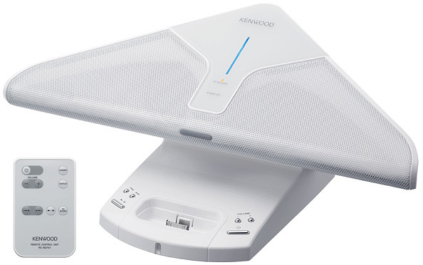 3Dサウンド機能搭載のiPod用アクティブスピーカー——ACアダプタ/単4形電池で駆動