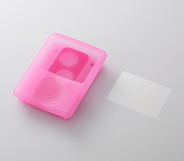 ピンクカラーのiPod nano用アクセサリー/3種類セット