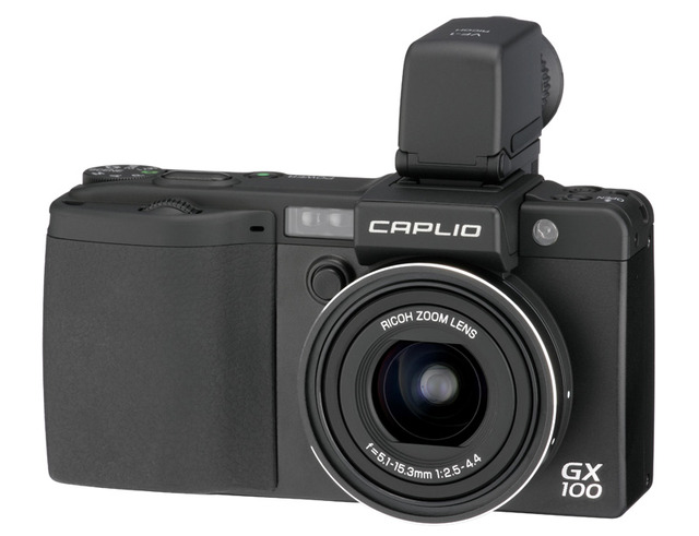 リコー、コンパクトデジカメ「Caplio GX100」がiFデザイン賞金賞を受賞
