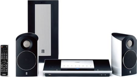 ヤマハ、スピーカー×2基で7.1chサラウンドを再現するDVDホームシアターシステム