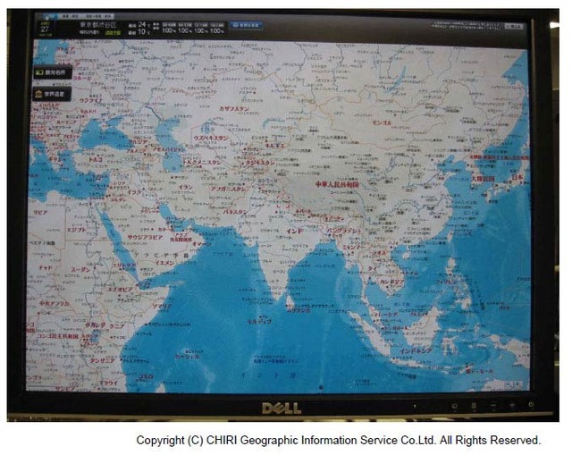 goo地図、日本語表記の世界地図・市街図と地図全画面表示が利用可能に