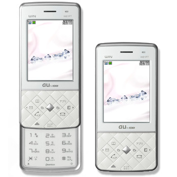 au、電子ペーパーフェイスのW61Hとアクセサリー風のW61PTを6日から順次発売
