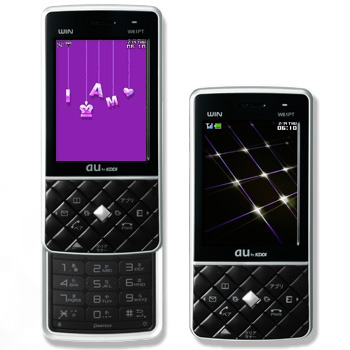 au、電子ペーパーフェイスのW61Hとアクセサリー風のW61PTを6日から順次発売
