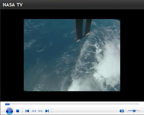 NASA TV、エンデバーから見た地球のようすをライブ中継