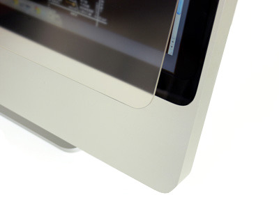 液晶の眩しさを解消！　カンタン装着の20型iMac専用液晶フィルター