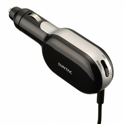 サン電子、車のシガーソケットからiPod充電ができるカーチャージャー
