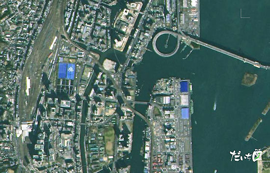 ジオサイエンスとNTTデータ他、日本列島の高精彩衛星地図「だいちマップ」の販売を開始