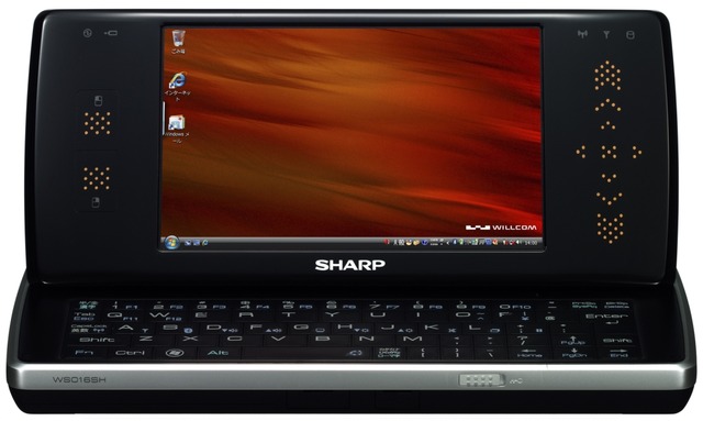 ウィルコム、Windows Vista搭載のPHS「WILLCOM D4」を発表