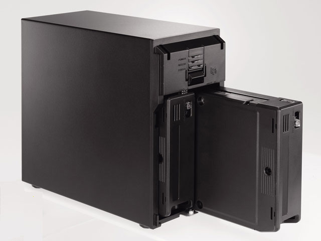 アイ・オー、着脱式HDDカートリッジ×2台搭載の外付け型HDDユニット容量2TBモデル