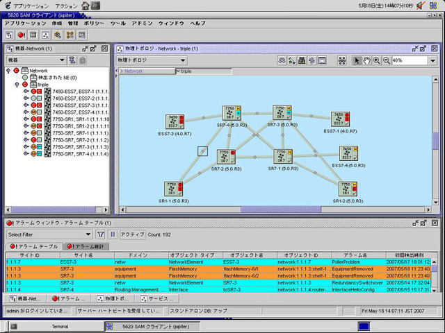 アルカテル、ネットワーク/サービス管理「5620 SAM」を日本向けに提供開始