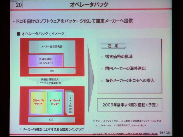 ドコモ減収増益、端末のグローバル化、ホームエリア構想を発表
