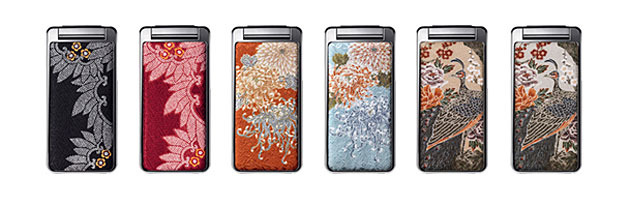 純和風!京友禅と京漆を採り入れた「JAPAN TEXTURE」販売開始〜SBモバイル 823SHで利用可能
