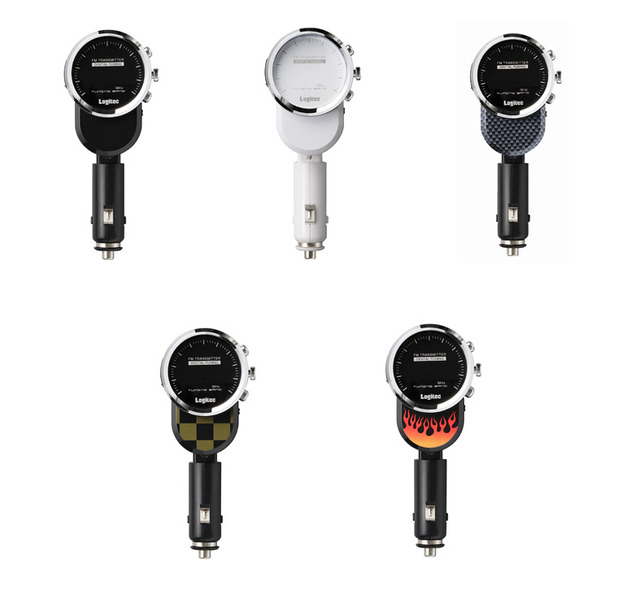 ロジテック、音質＆デザインにこだわった車載用FMトランスミッタ