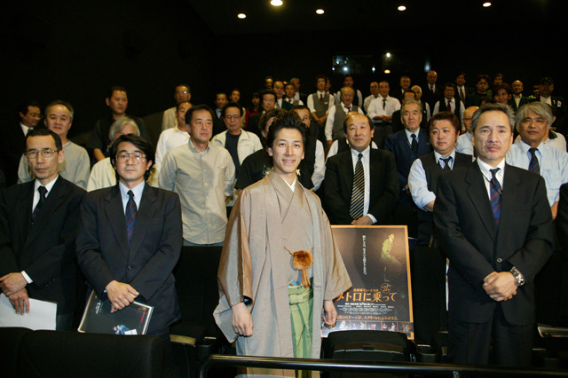 「メトロに乗って」試写会でオヤジと和泉元彌が号泣!?