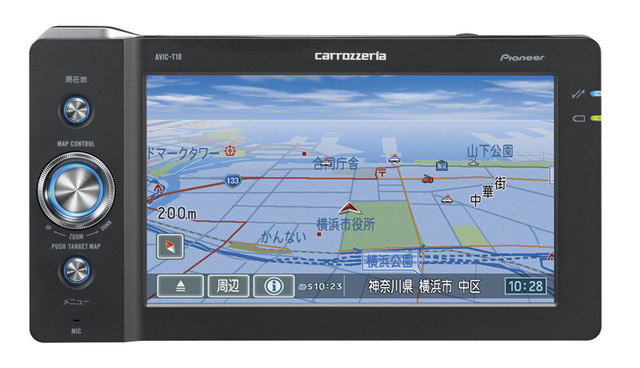 パイオニア、ユーザー専用サーバー対応ポータブルカーナビゲーション——5.8型ワイド液晶搭載