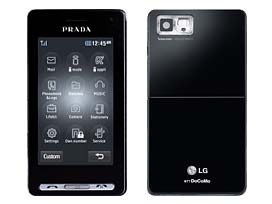ドコモ、プラダがデザインした携帯電話「PRADA Phone by LG」を6月に発売