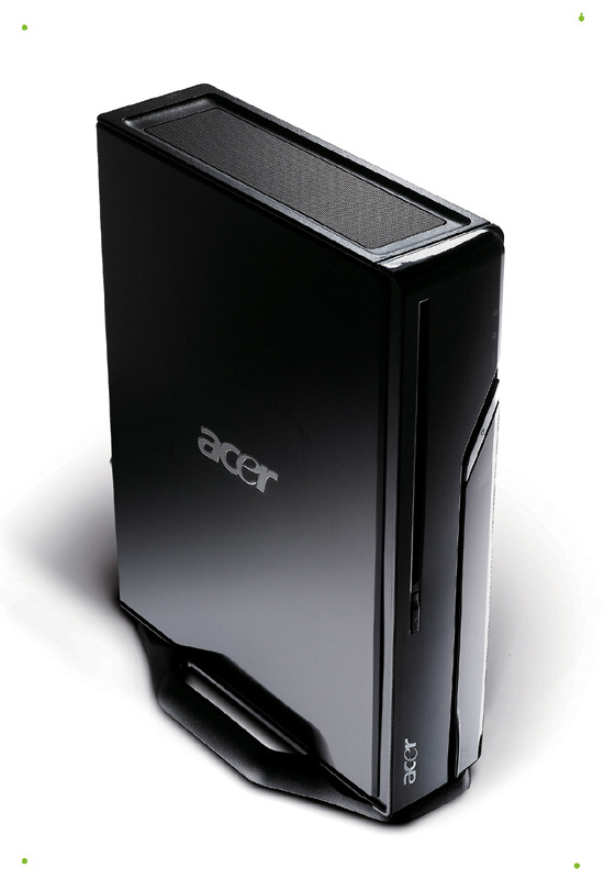 エイサー、コンパクト＆省エネの「ダイエットPC」——ボディサイズが従来比約1/10