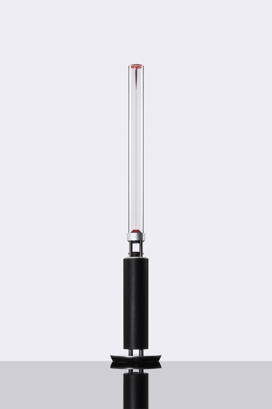 ソニー、有機ガラス管を振動させるユニークな360度スピーカーシステム