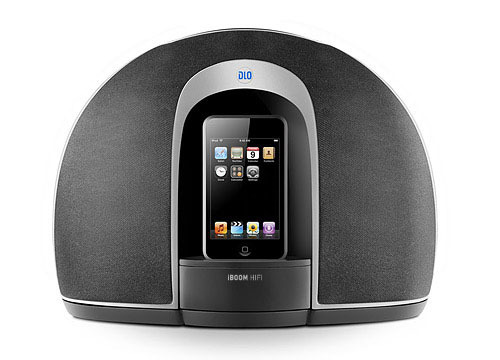 近未来的デザインのiPod用HiFiスピーカー/3インチウーハー搭載