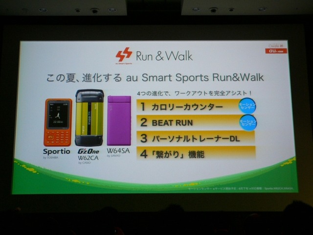 キーワードはSports、Change、Video——au、2008年夏の新製品&新サービスを発表