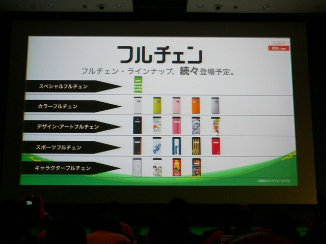 キーワードはSports、Change、Video——au、2008年夏の新製品&新サービスを発表